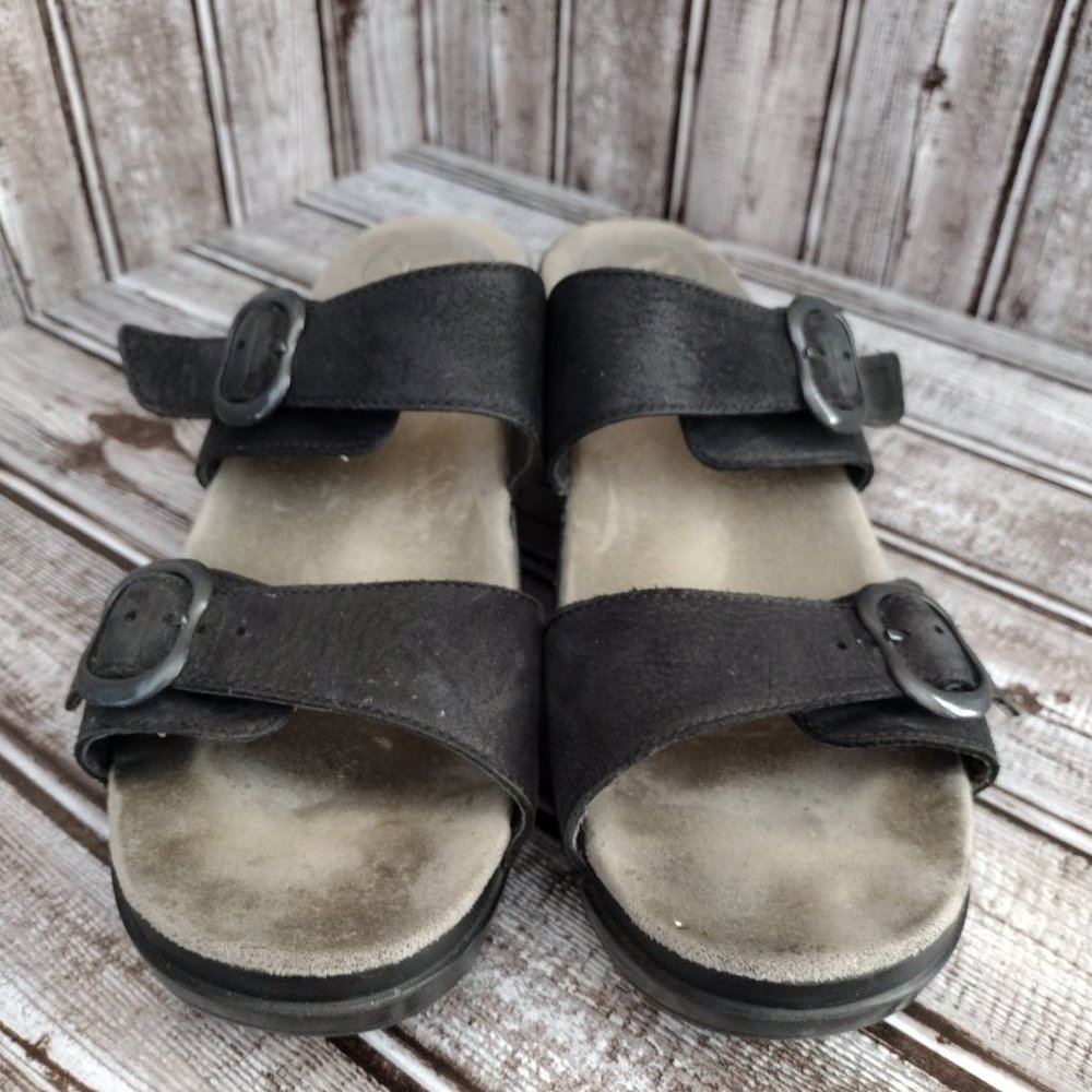 Dansko | "Sophie" Black Strappy Sandals Sz 10 - Picture 6 of 11